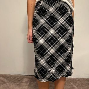 nwot forever 21 plaid skirt